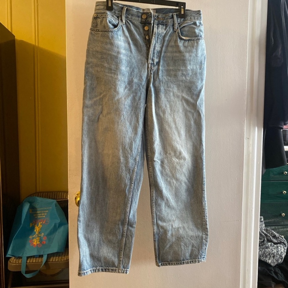 Everlane Relaxed Blue Pants